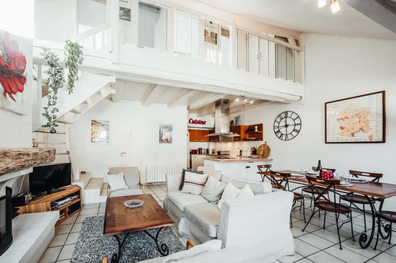 Appartement Le White Flat Exceptionnel Proche Lac à Annecy Extérieur photo